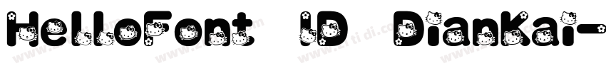 HelloFont ID DianKai字体转换
